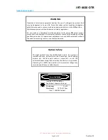 Preview for 4 page of IRT IRT-6630-DTR User Manual