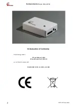 Preview for 2 page of IRTrans Ethernet PoE Hardware Manual