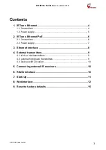 Preview for 3 page of IRTrans Ethernet PoE Hardware Manual