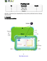 Preview for 6 page of IRULU BABYPAD Y1-PRO User Manual