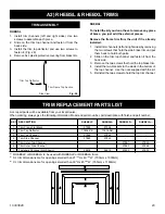 Preview for 20 page of Irving IRHEDV32 Installation Instructions & Homeowner'S Manual