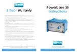Irwin Powerbase S8 Instructions preview