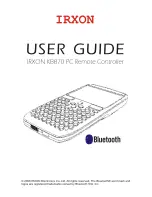 Irxon KB870 User Manual предпросмотр