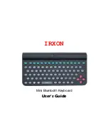 Irxon Mini Bluetooth Keyboard User Manual preview