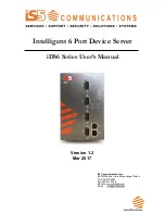 Предварительный просмотр 1 страницы IS5 COMMUNICATIONS iDS6 Series User Manual