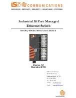 IS5 COMMUNICATIONS iES18G Series User Manual preview