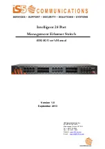 Предварительный просмотр 1 страницы IS5 COMMUNICATIONS iES24G User Manual