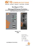 IS5 COMMUNICATIONS iES6 Series User Manual preview