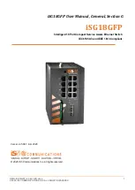 Предварительный просмотр 1 страницы IS5 COMMUNICATIONS iSG18GFP User Manual