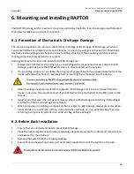 Preview for 19 page of IS5 COMMUNICATIONS RAPTOR iMX950 Hardware Installation Manual