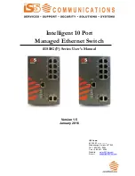 iS5 iES10G Series User Manual preview