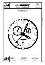 Preview for 9 page of ISA SPORT 8271 Instruction Booklet