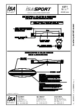 Preview for 10 page of ISA SPORT 8271 Instruction Booklet