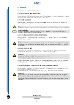 Preview for 9 page of ISA 120 RV TB Use And Maintenance Manual