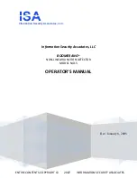 Preview for 1 page of ISA BOOMERANG NJD-5 Operator'S Manual