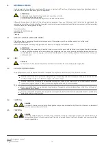 Preview for 12 page of ISA MARIN 340 Use And Maintenance Manual