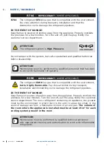 Preview for 8 page of ISA MILLENIUM JX Use And Maintenance Manual