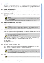 Preview for 12 page of ISA MILLENIUM JX Use And Maintenance Manual