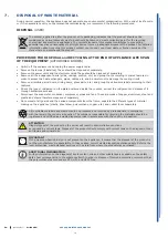 Preview for 14 page of ISA MILLENIUM JX Use And Maintenance Manual