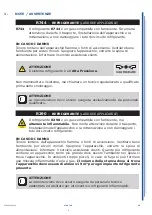 Preview for 8 page of ISA Stratos H125 120 Use And Maintenance Manual