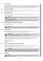 Preview for 12 page of ISA Stratos H125 120 Use And Maintenance Manual