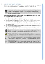 Preview for 56 page of ISA Stratos H125 120 Use And Maintenance Manual