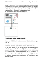 Preview for 22 page of ISA T1000 PLUS User Manual