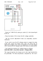 Preview for 34 page of ISA T1000 PLUS User Manual