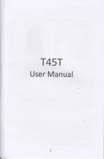 Предварительный просмотр 2 страницы ISA T45T User Manual