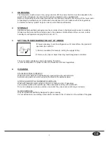 Предварительный просмотр 41 страницы ISA TORNADO 40 RS TB TP PLUS Operator'S Manual