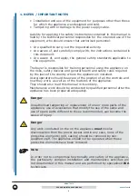 Preview for 5 page of ISA ZERO TOUCH T12 Use And Maintenance Manual