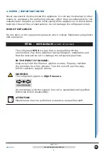 Preview for 6 page of ISA ZERO TOUCH T12 Use And Maintenance Manual