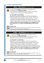 Preview for 7 page of ISA ZERO TOUCH T12 Use And Maintenance Manual