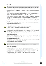 Preview for 18 page of ISA ZERO TOUCH T12 Use And Maintenance Manual