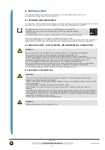 Preview for 21 page of ISA ZERO TOUCH T12 Use And Maintenance Manual