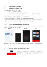 Preview for 44 page of ISA ZERO TOUCH T12 Use And Maintenance Manual