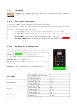 Preview for 62 page of ISA ZERO TOUCH T12 Use And Maintenance Manual