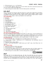 Preview for 17 page of ISC ALF General Instructions For Use