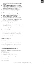 Preview for 11 page of ISC challenge Xtreme CXHT 550 Operating Instructions Manual