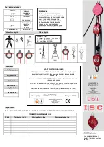 Preview for 3 page of ISC CRESTO RP034A User Instructions