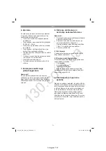 Preview for 72 page of ISC EINHELL 41.709.55 Original Operating Instructions