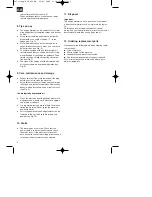 Preview for 10 page of ISC GLH 661 User Manual