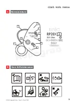 Предварительный просмотр 3 страницы ISC RP203 General Instructions For Use