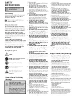 Preview for 2 page of ISC XU1 Original Instructions Manual