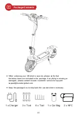 Предварительный просмотр 3 страницы iScooter iX6 Manual