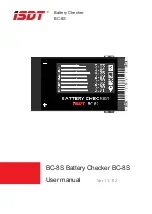 ISDT BC-8S User Manua предпросмотр