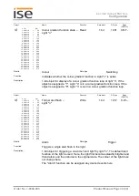 Предварительный просмотр 34 страницы ISE 1-0002-003/100 Product Manual