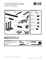 Предварительный просмотр 1 страницы ISE Ascent 3-Leg Assembly And Installation Instructions Manual