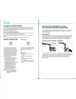 Preview for 4 page of ISE Classic 400 Use & Care Manual