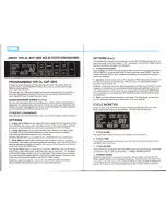 Preview for 8 page of ISE Classic 400 Use & Care Manual